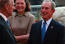 Prince Philip, Diana Taylor and Mayor Bloomberg